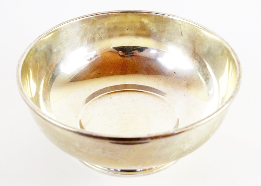 1954 Sterling Silver Trophy Bowl, Engraved