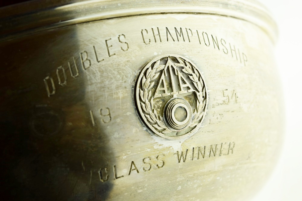 1954 Sterling Silver Trophy Bowl, Engraved