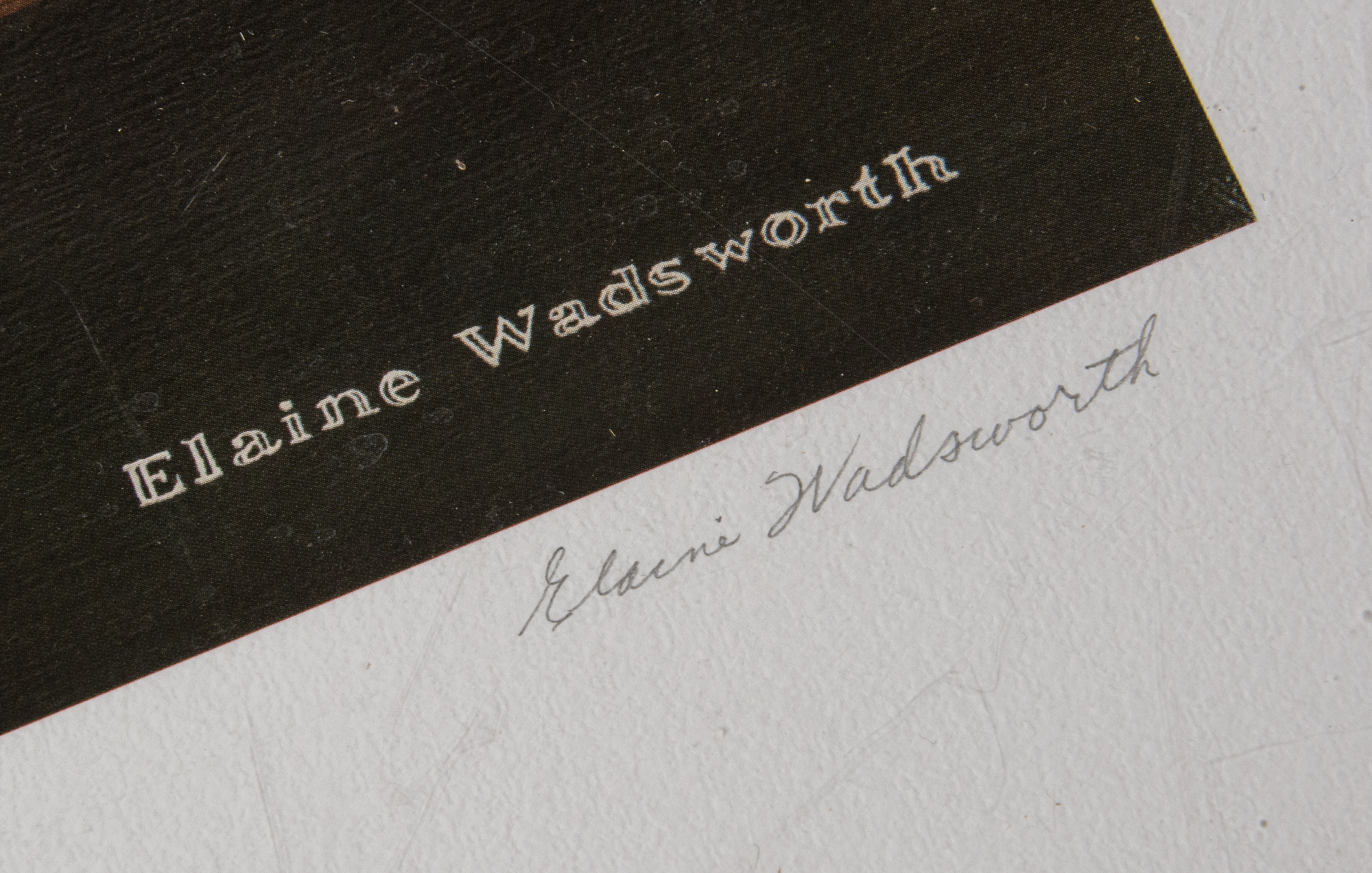 Pair of Elaine Wadsworth Offset Lithographs and a Norman Rockwell Lithograph