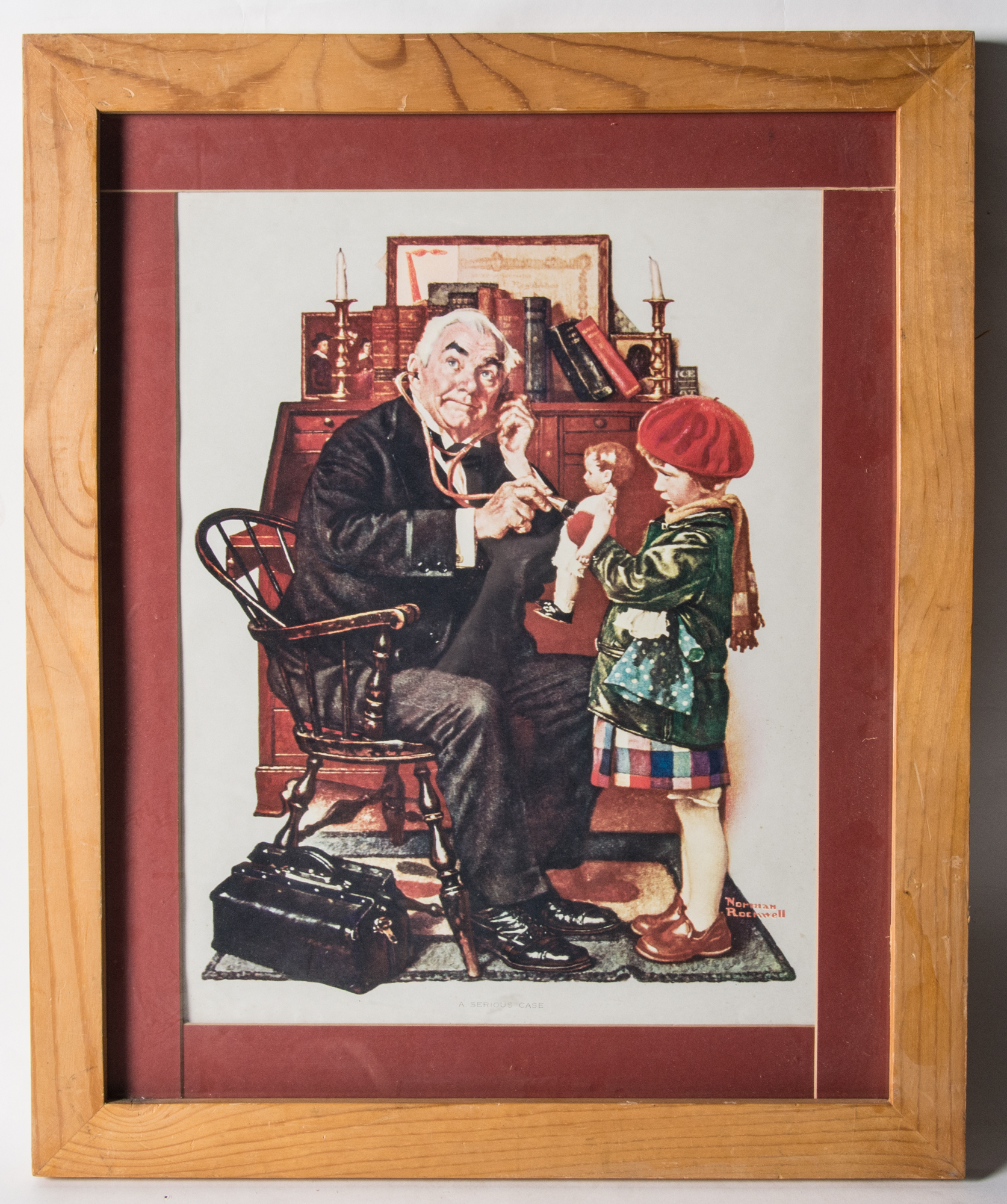 Pair of Elaine Wadsworth Offset Lithographs and a Norman Rockwell Lithograph