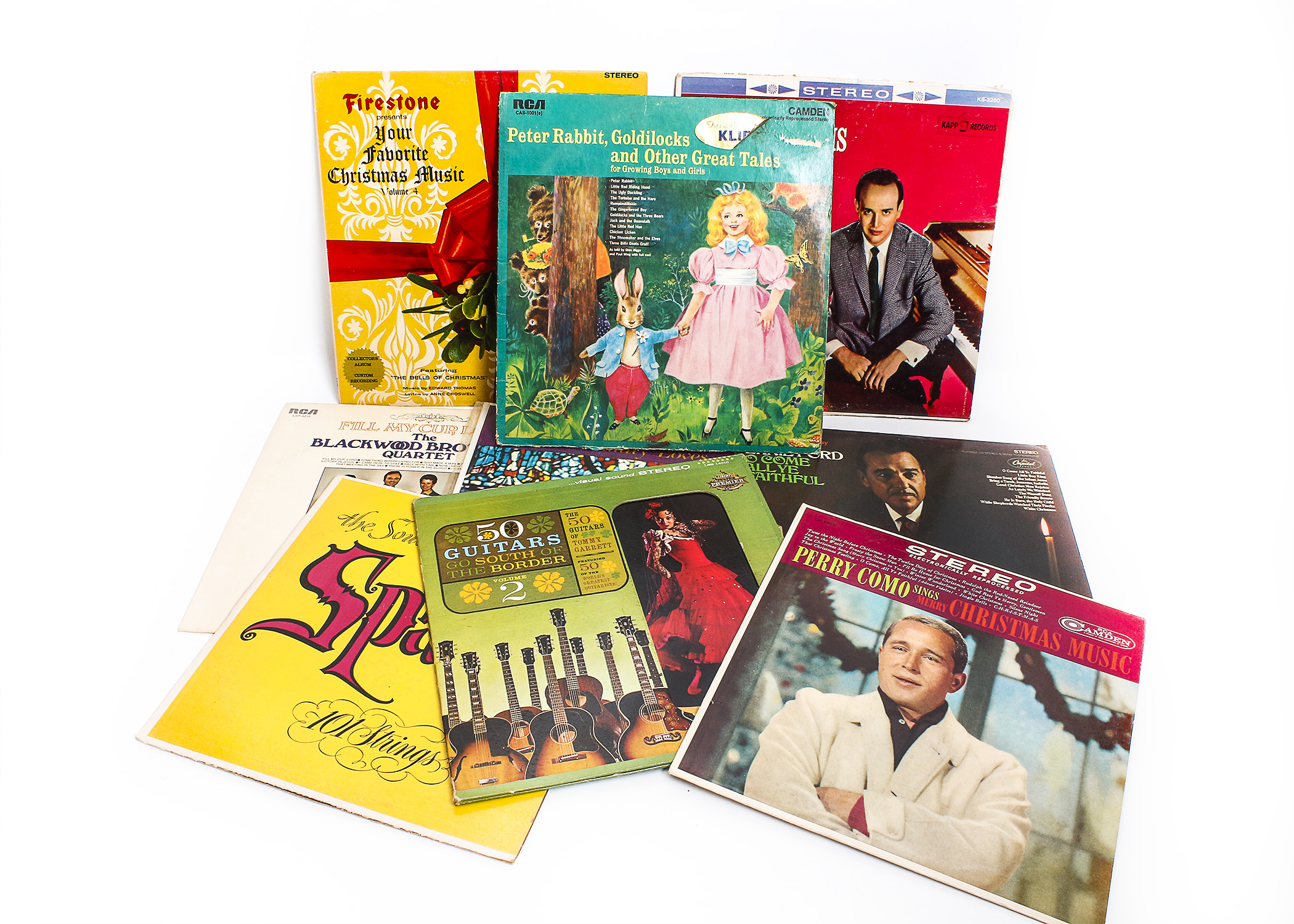 Collection of Vintage Christmas and Instrumental LPs