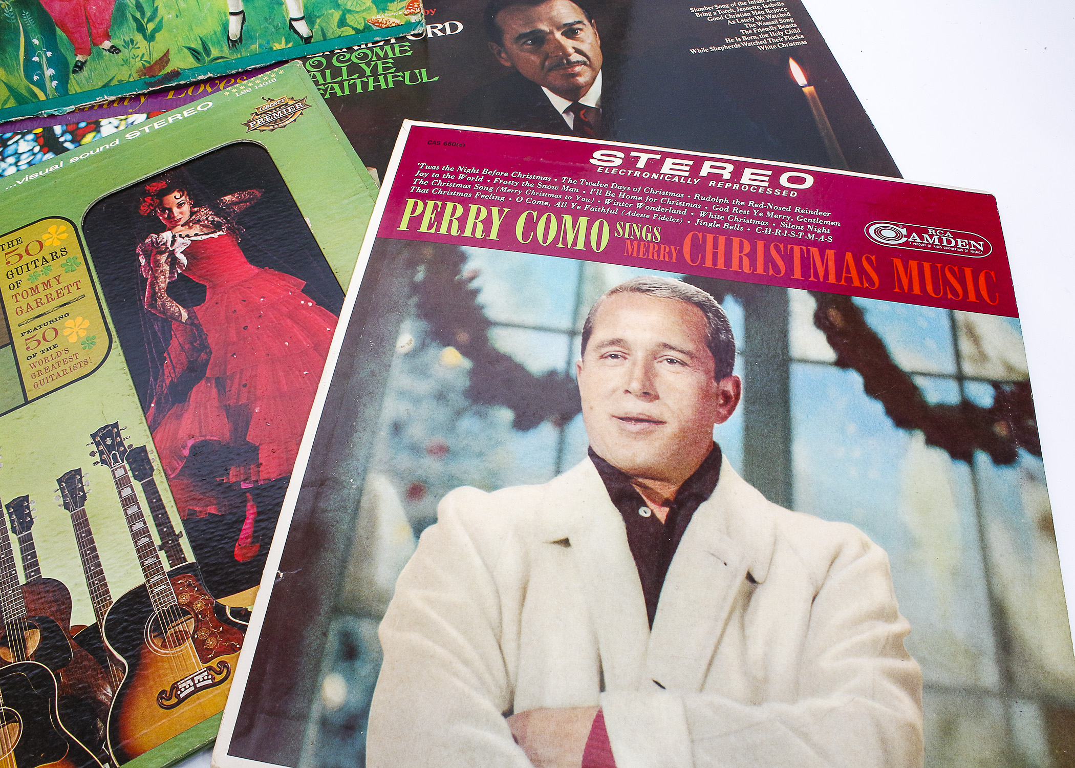 Collection of Vintage Christmas and Instrumental LPs