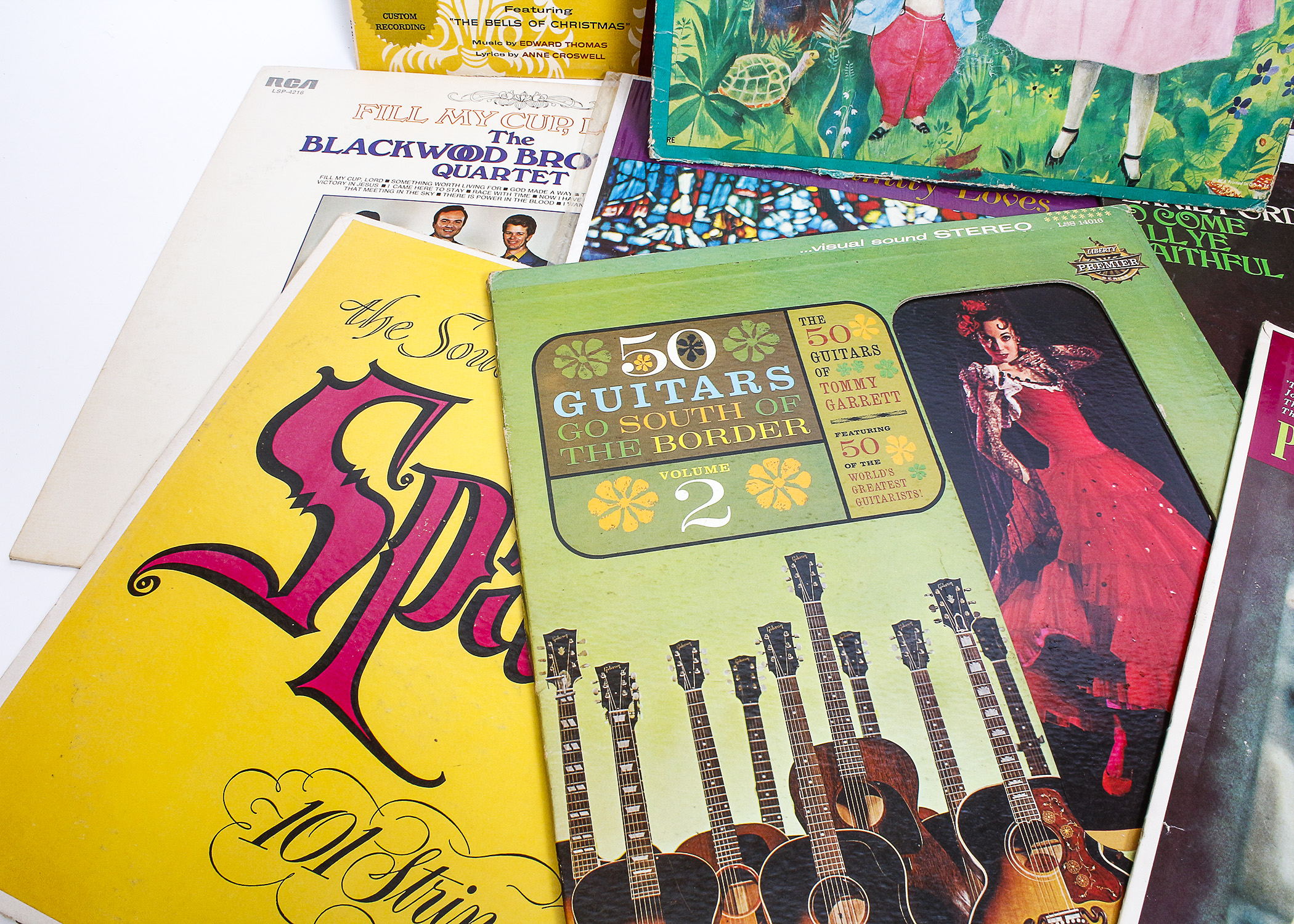 Collection of Vintage Christmas and Instrumental LPs