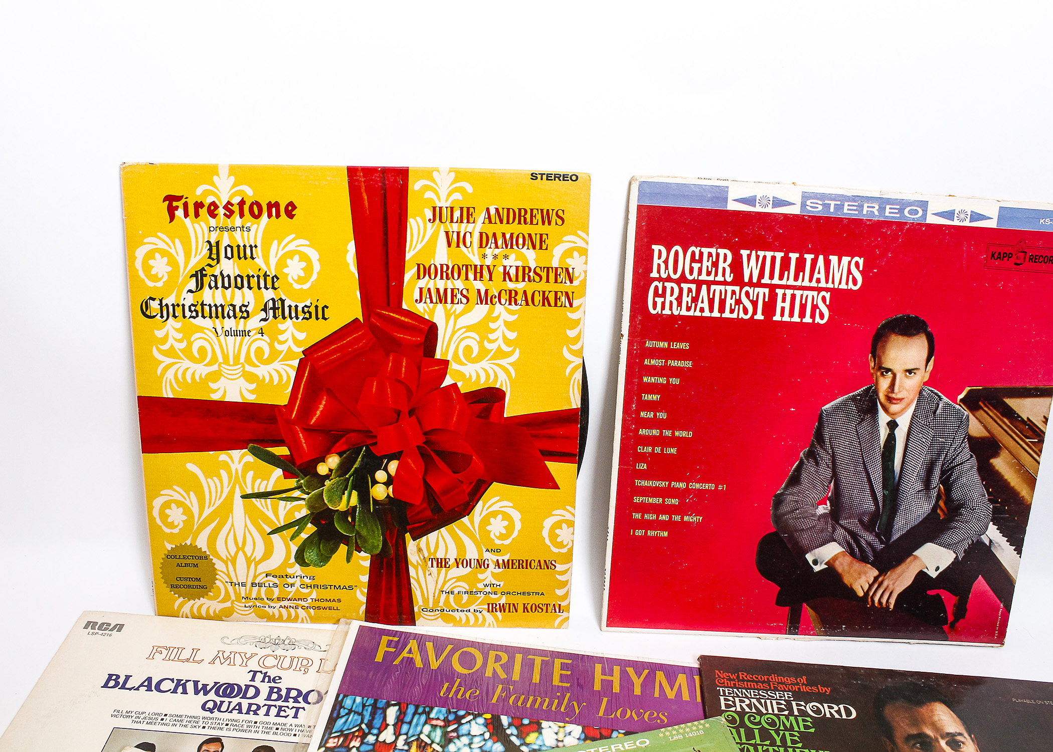 Collection of Vintage Christmas and Instrumental LPs