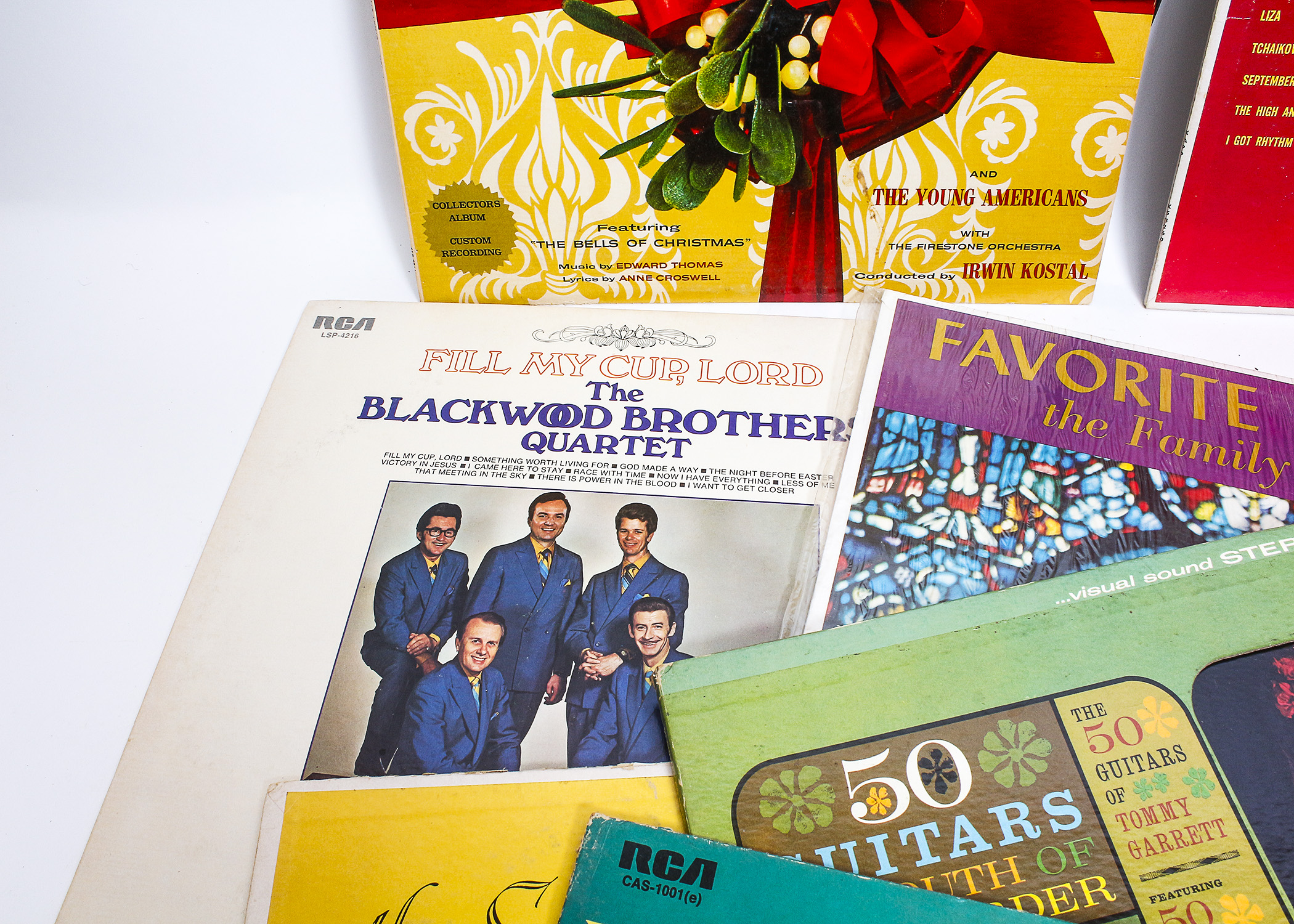 Collection of Vintage Christmas and Instrumental LPs