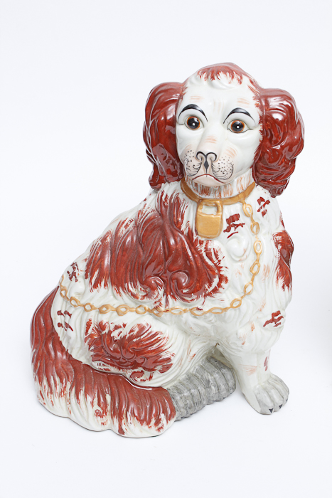 Pair of Asian Dog Figurines