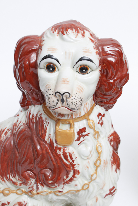 Pair of Asian Dog Figurines