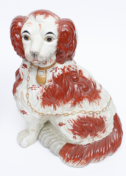 Pair of Asian Dog Figurines