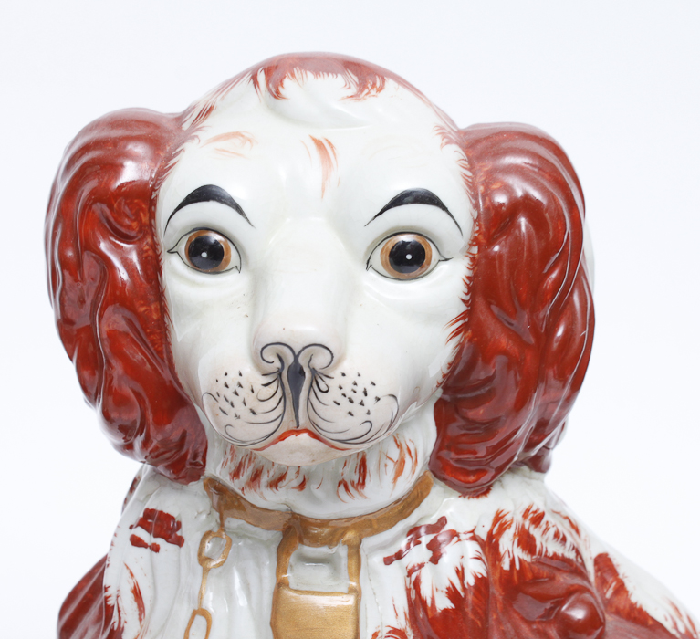 Pair of Asian Dog Figurines