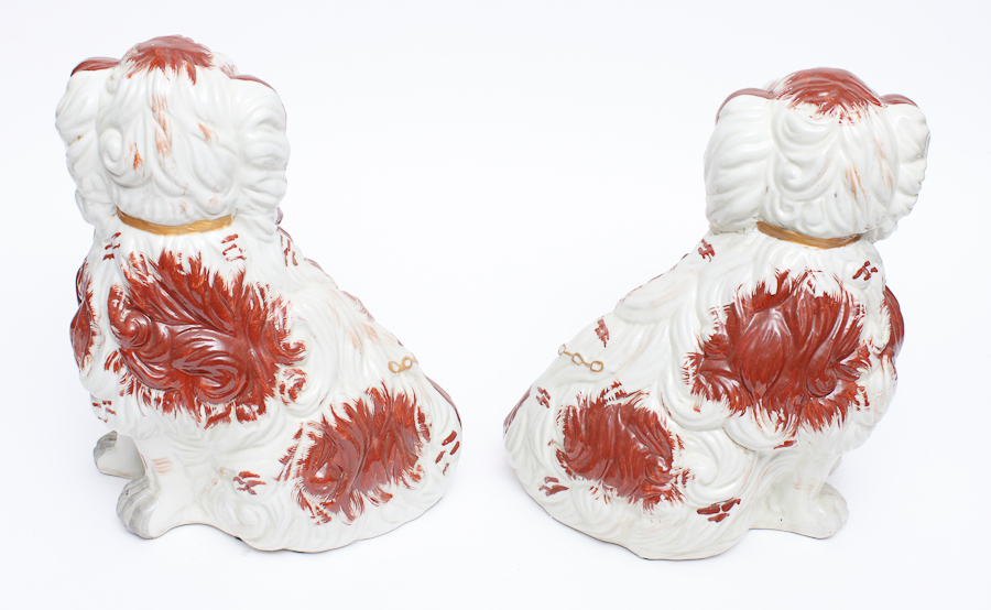 Pair of Asian Dog Figurines