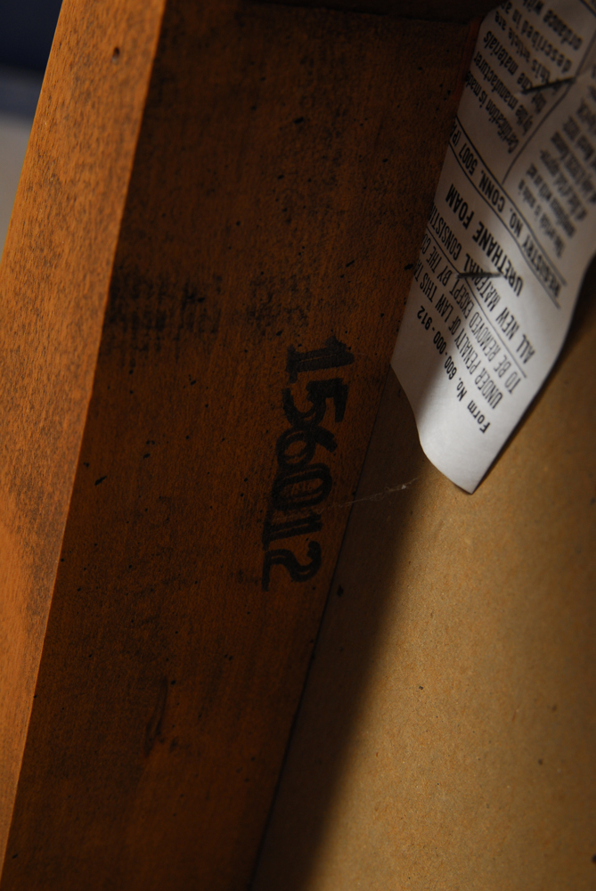 Set of Four Ethan Allen Cane Back Dining Chairs