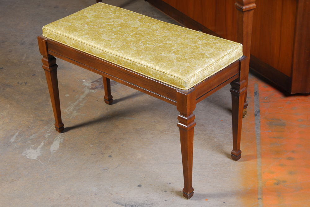 Kimball Walnut Frame Piano with Bench