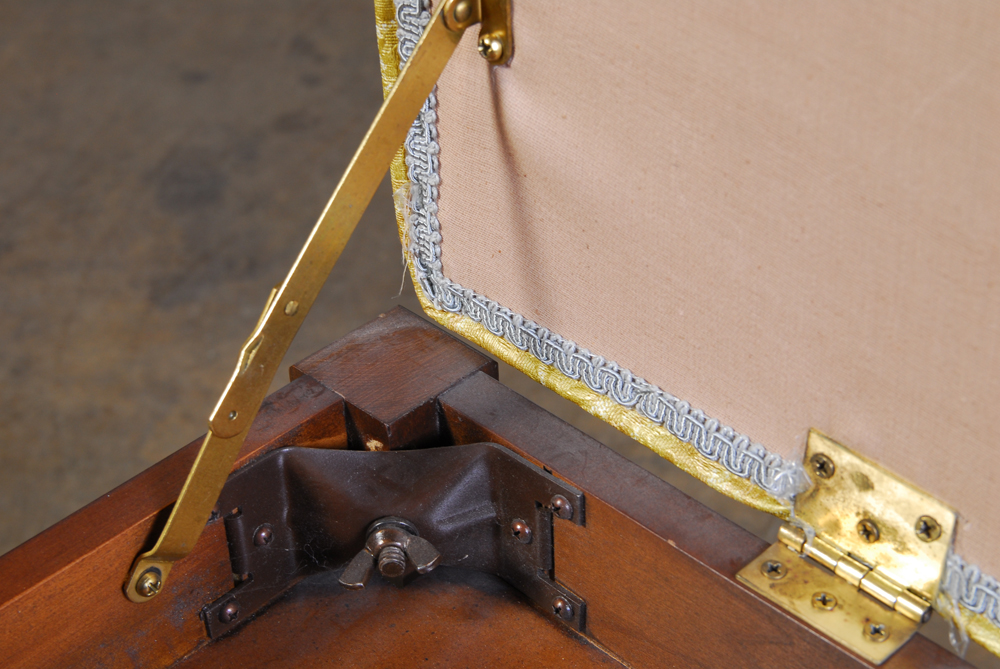 Kimball Walnut Frame Piano with Bench