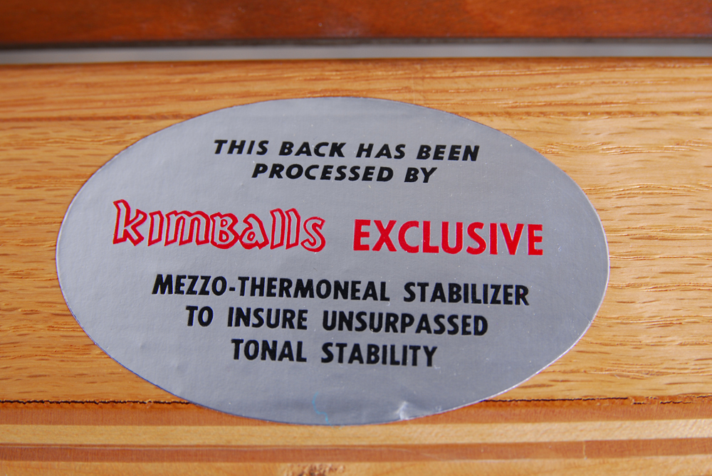 Kimball Walnut Frame Piano with Bench