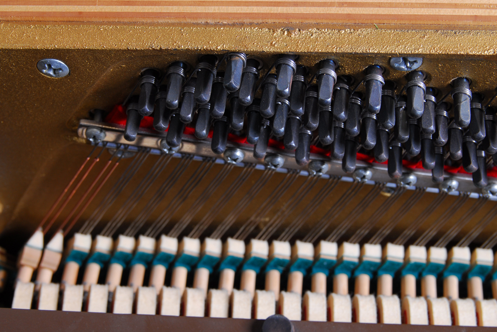 Kimball Walnut Frame Piano with Bench