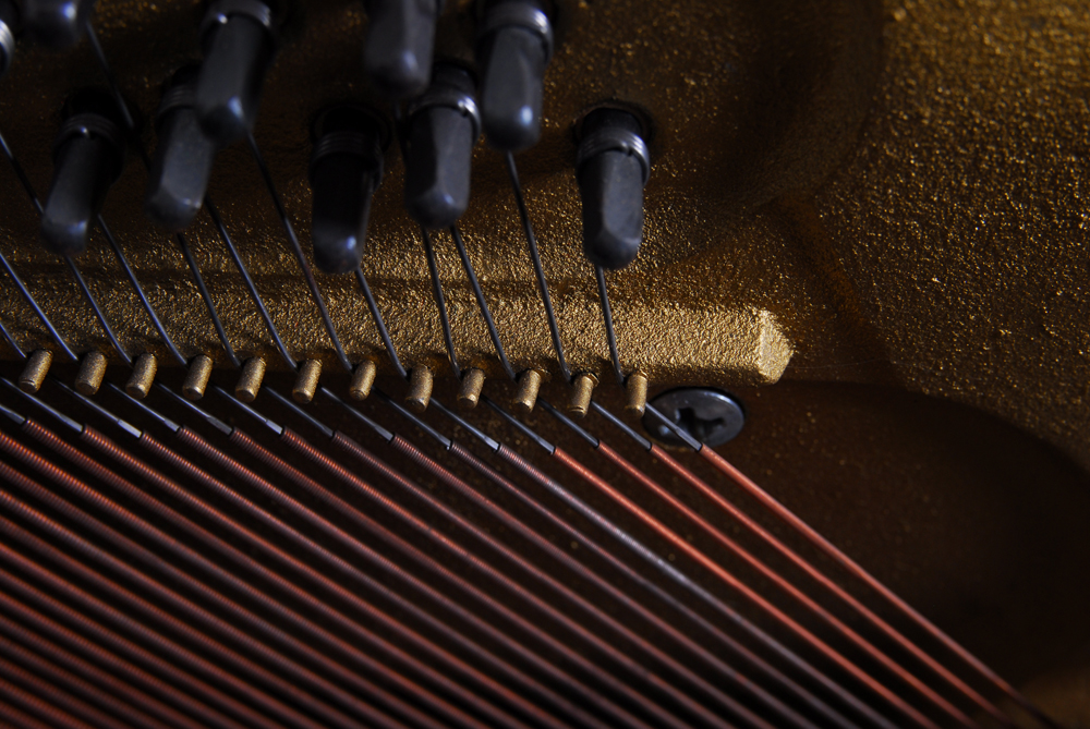 Kimball Walnut Frame Piano with Bench