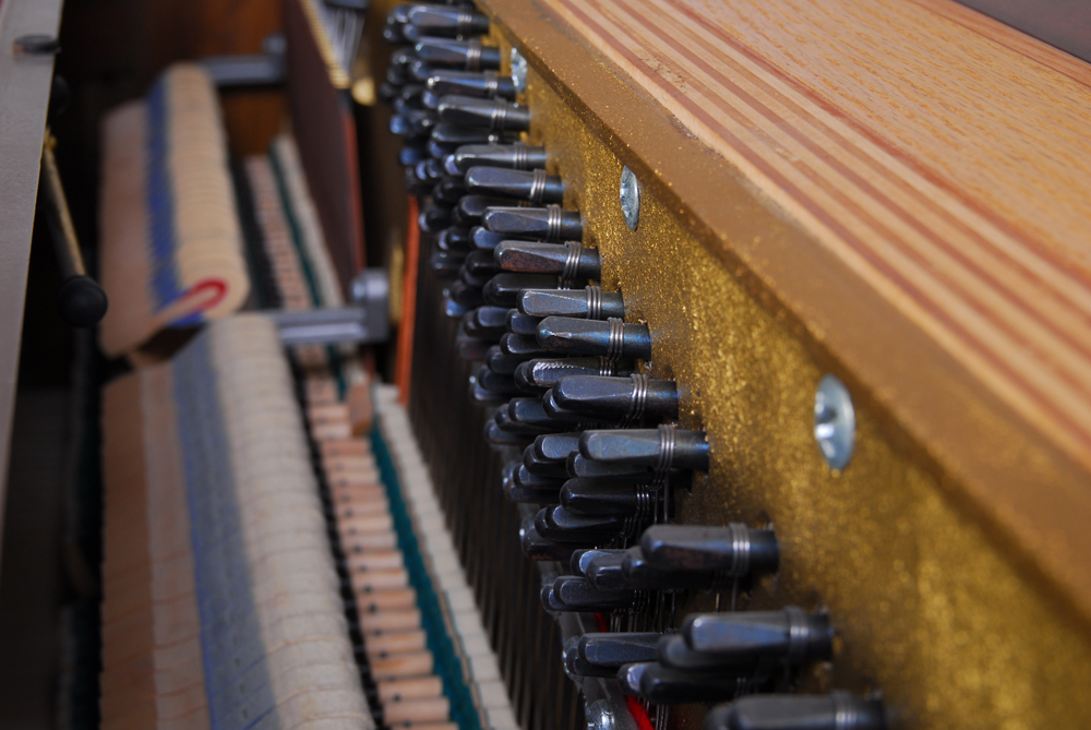 Kimball Walnut Frame Piano with Bench