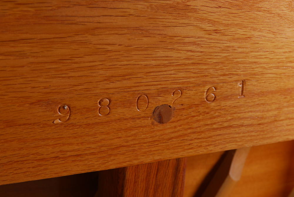 Kimball Walnut Frame Piano with Bench