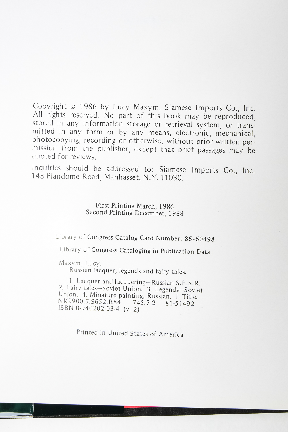 1990 Bradford Exchange Russian Plate and Two Catalogs