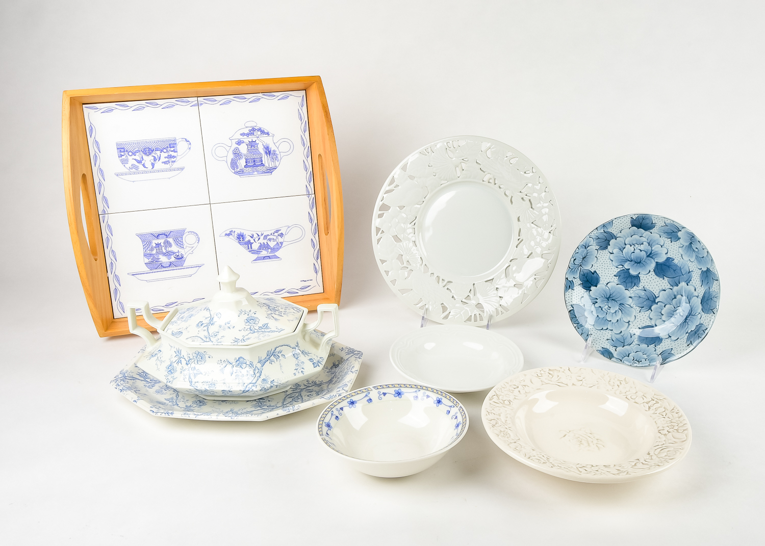 Blue and White China Collection