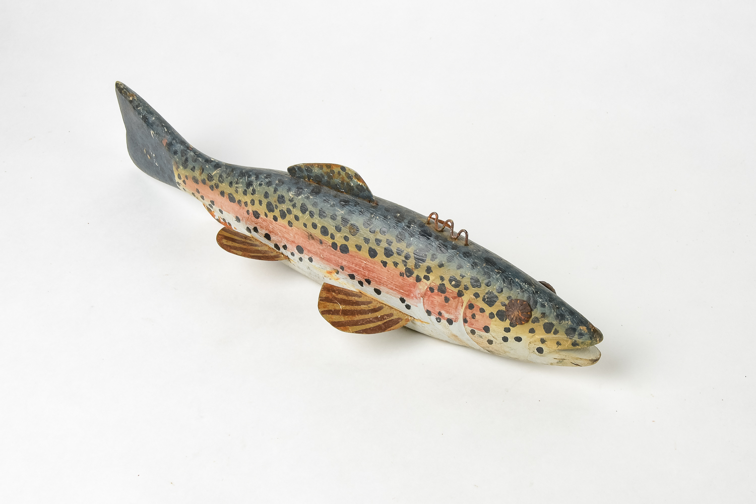 Hand-Carved Folk Art Fish Decoys