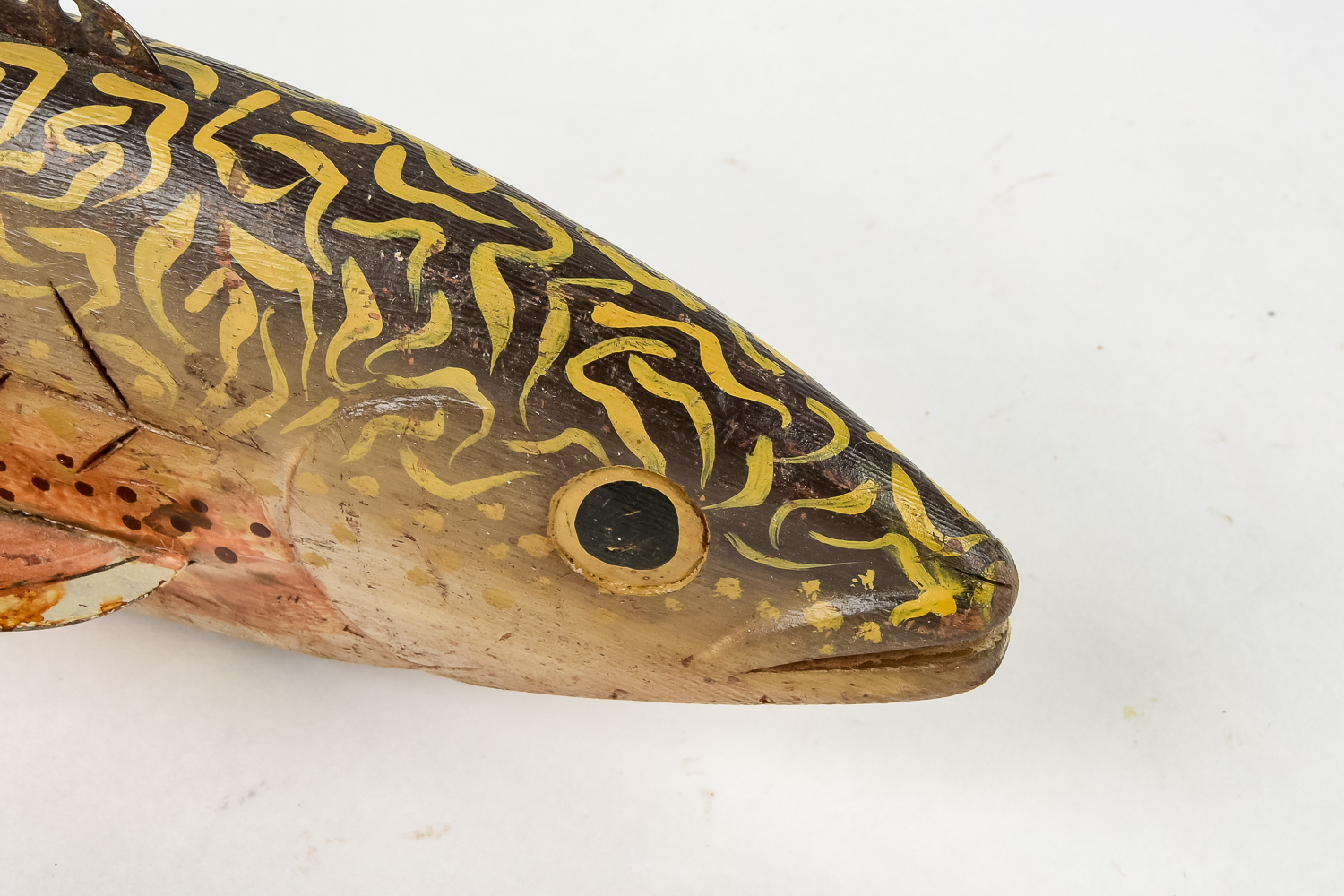 Hand-Carved Folk Art Fish Decoys