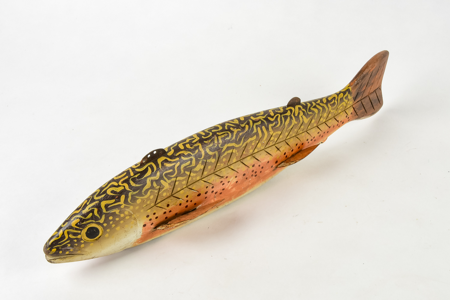 Hand-Carved Folk Art Fish Decoys