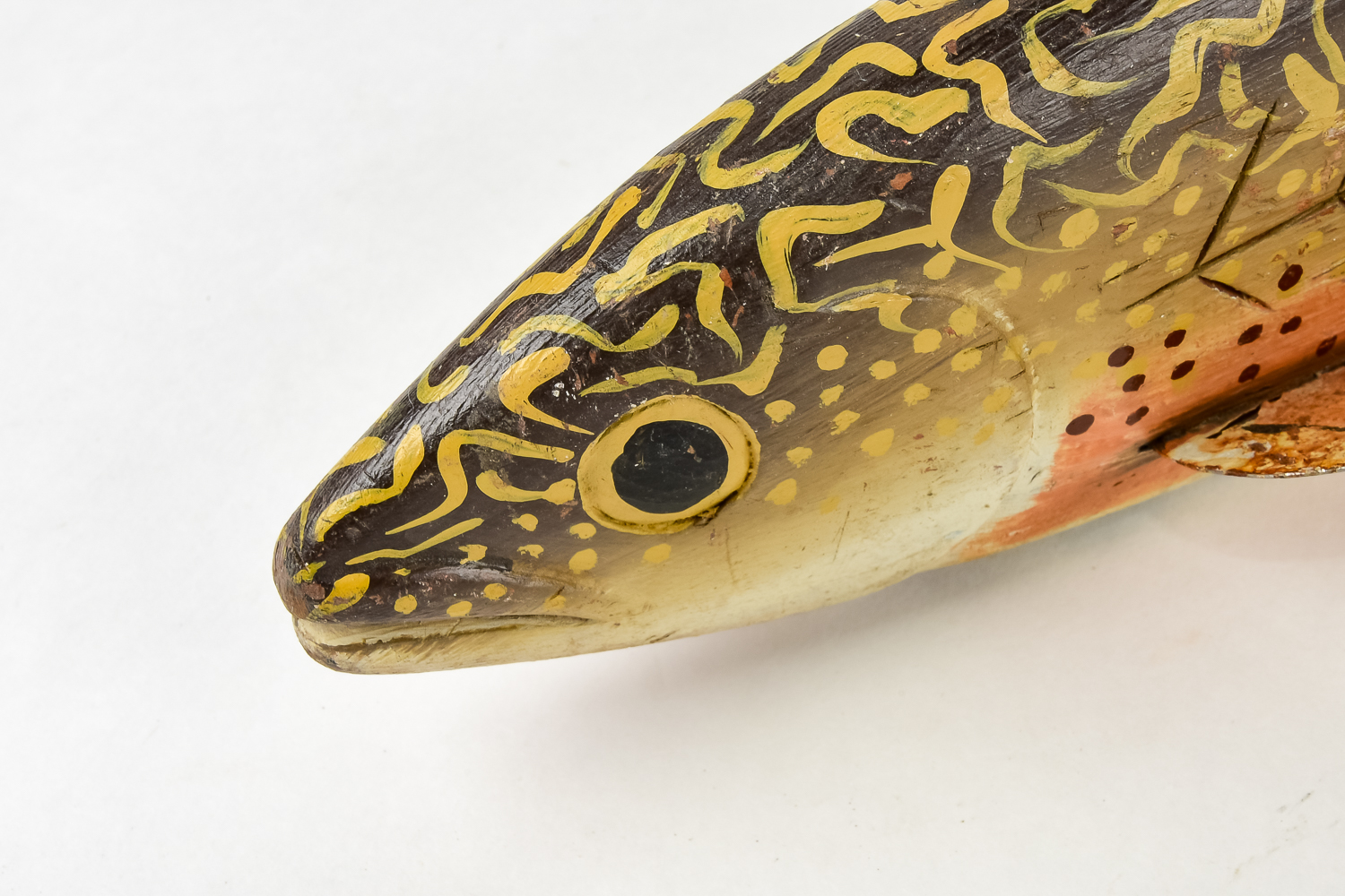 Hand-Carved Folk Art Fish Decoys