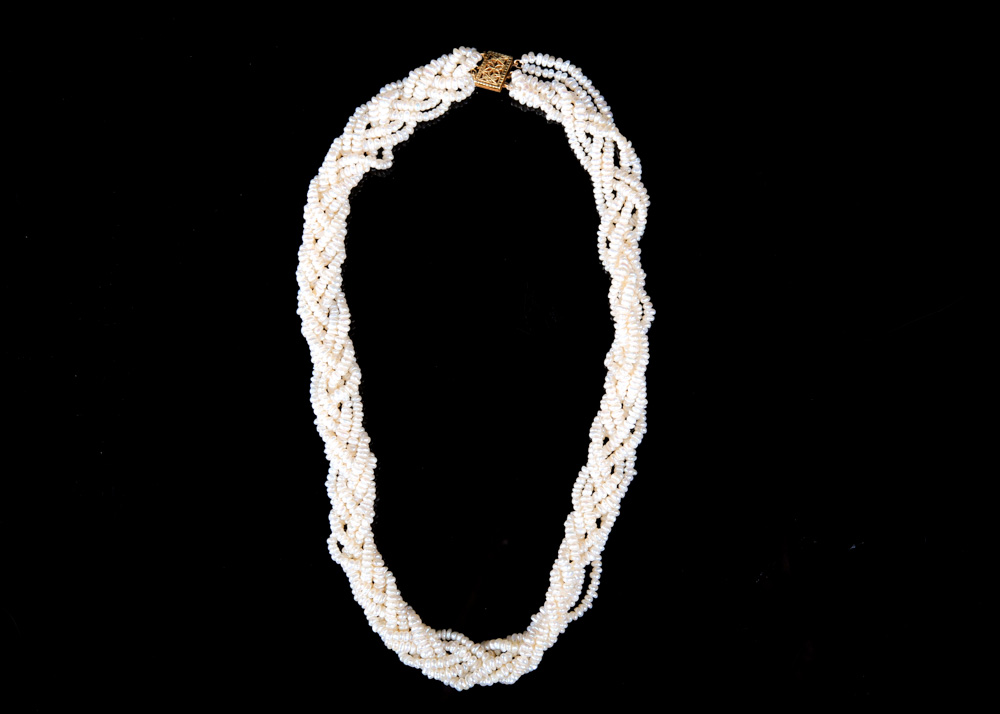 Seed Pearl Necklace