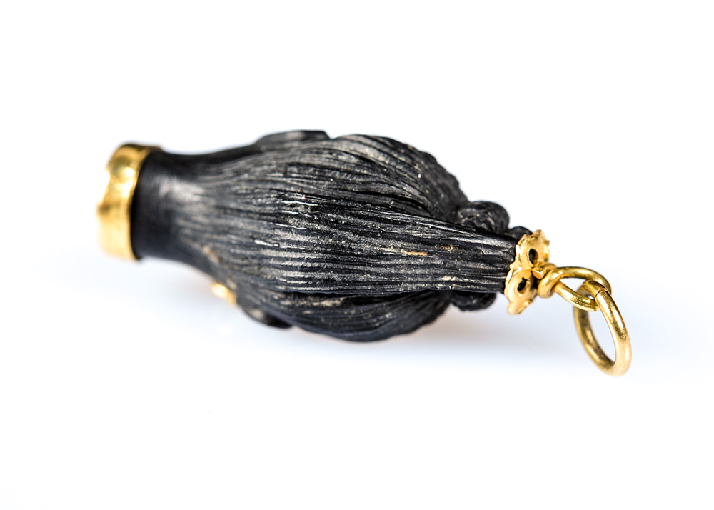 18K Yellow Gold Italian Blackamoor Pendant