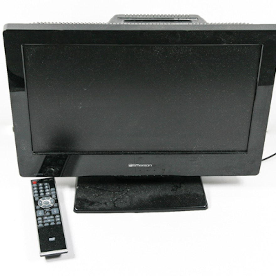 Emerson TV with DVD Player