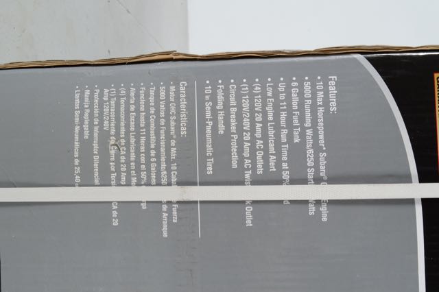 Husky Portable Generator