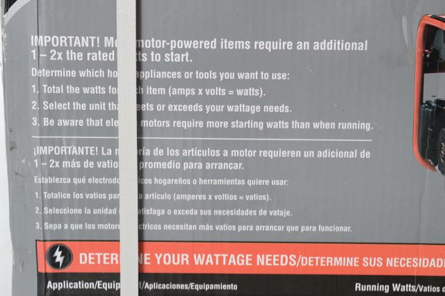 Husky Portable Generator