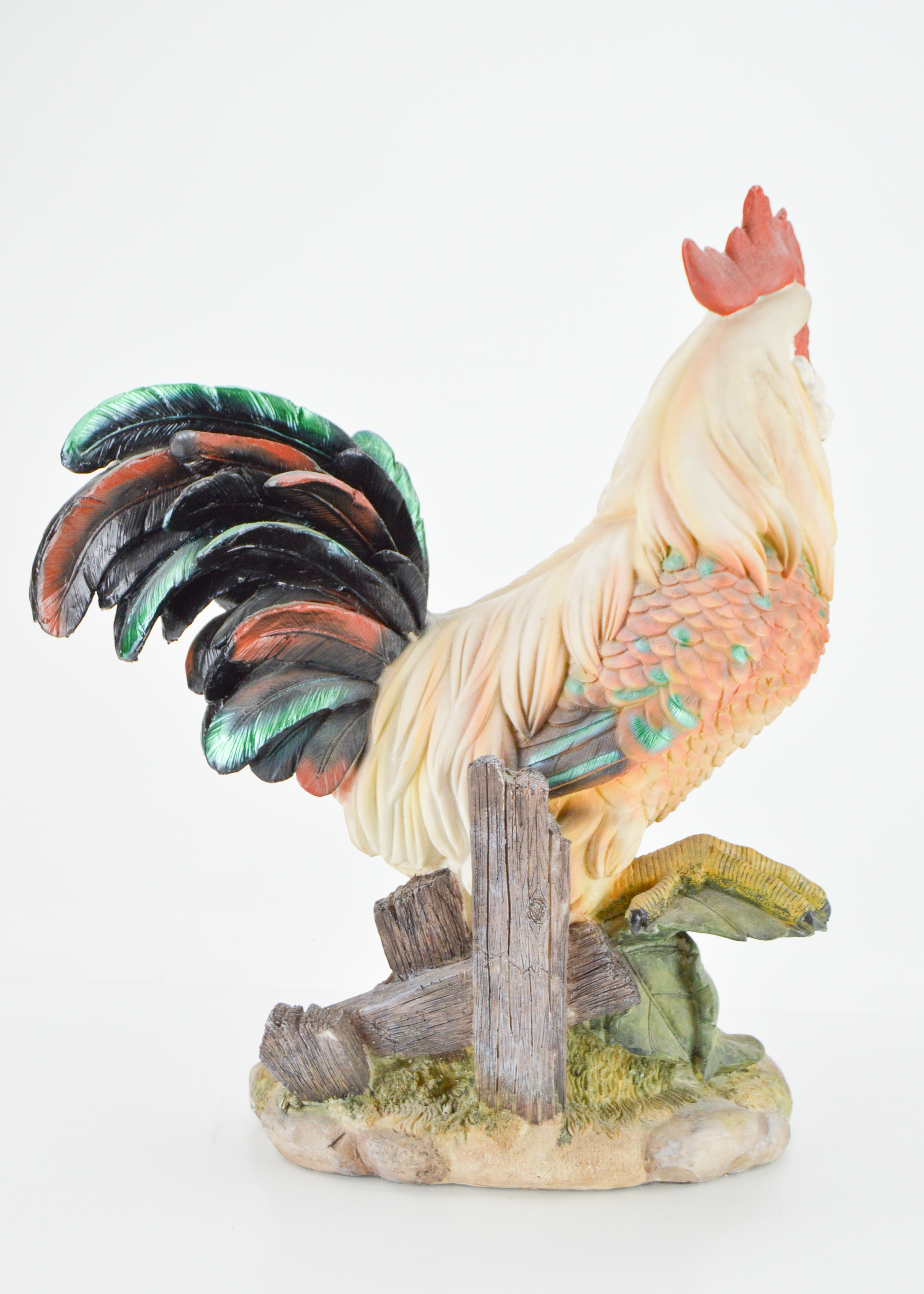 Resin Rooster Statue