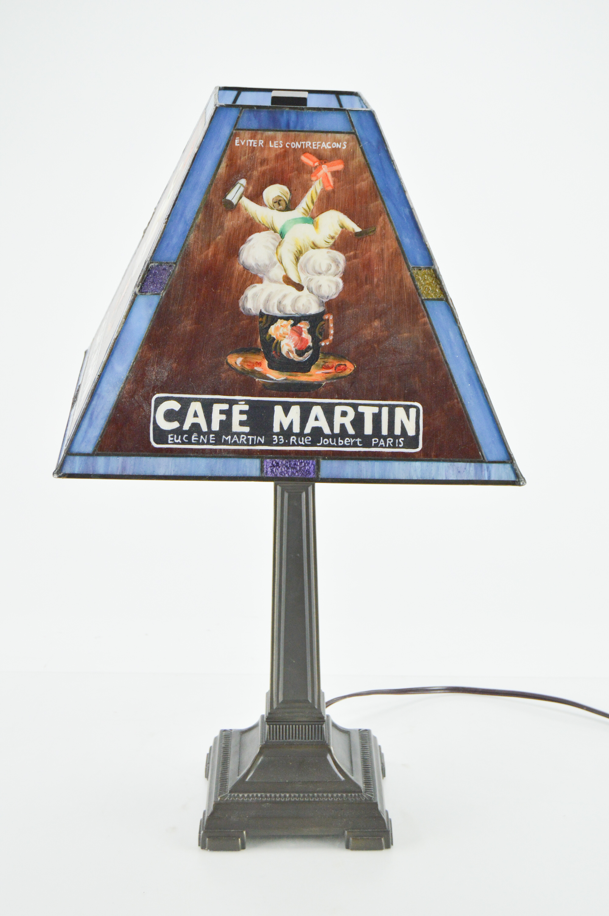 Cafe Martin Tiffany Style Lamp