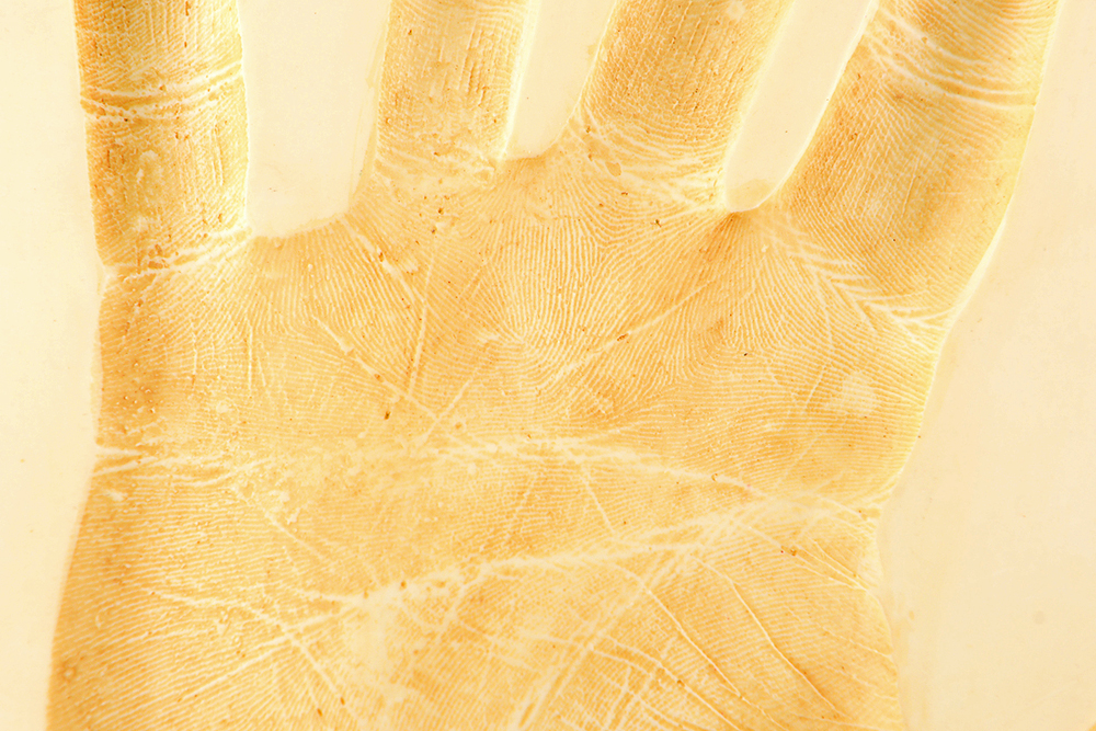 Muhammad Ali Hand-Print Plaque From Silk Road Gifts