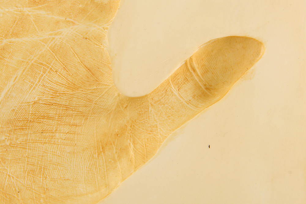 Muhammad Ali Hand-Print Plaque From Silk Road Gifts