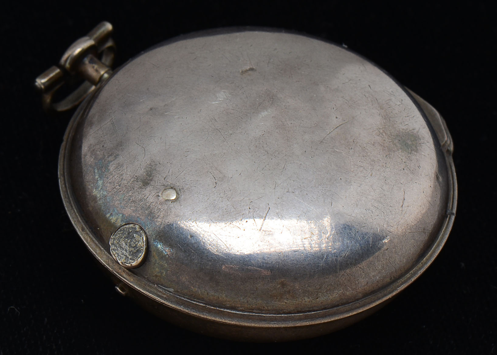 18th Century Georgian Front Key Wind Fusee Pocket Watch