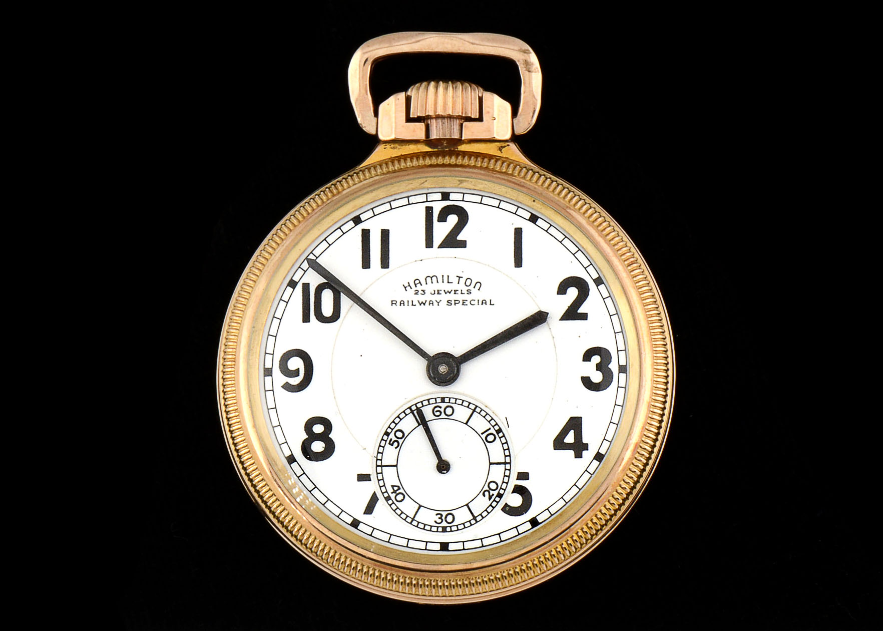 1947 Hamilton 950B Railway Special Open Face Pocket Watch