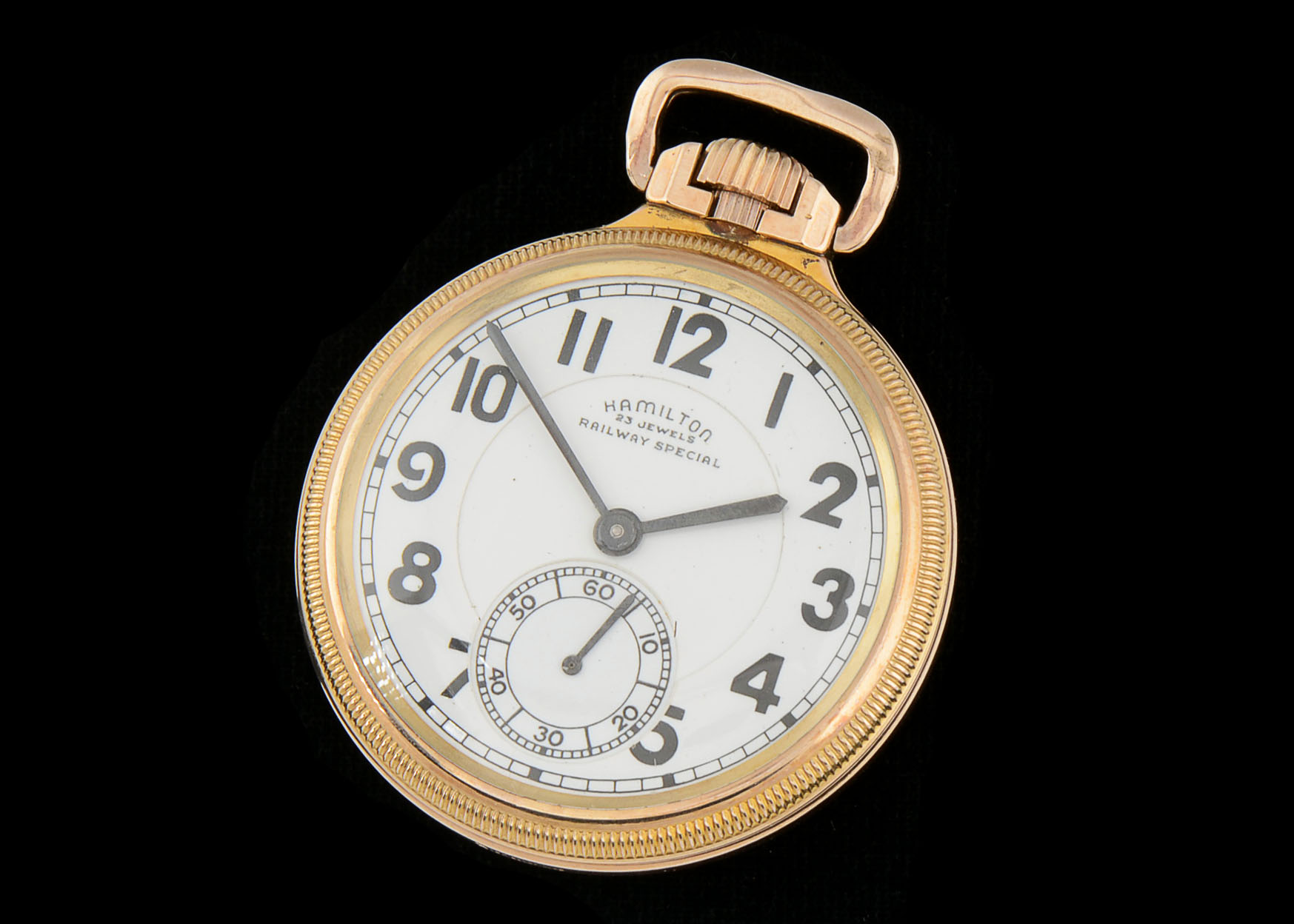 1947 Hamilton 950B Railway Special Open Face Pocket Watch