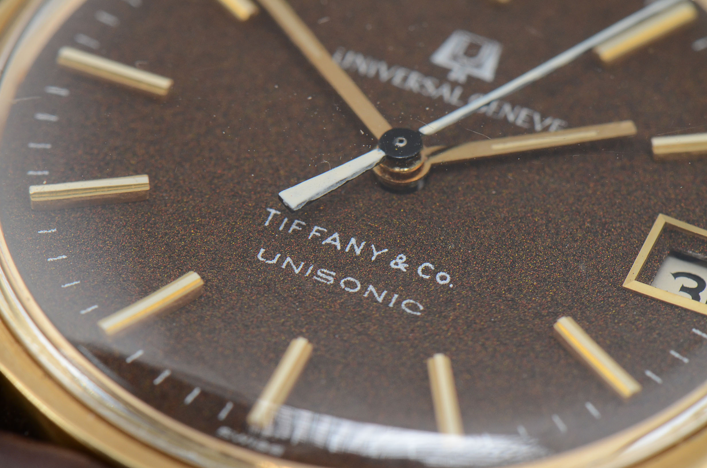 18K Yellow Gold Universal Geneve Unisonic for Tiffany & Co Watch