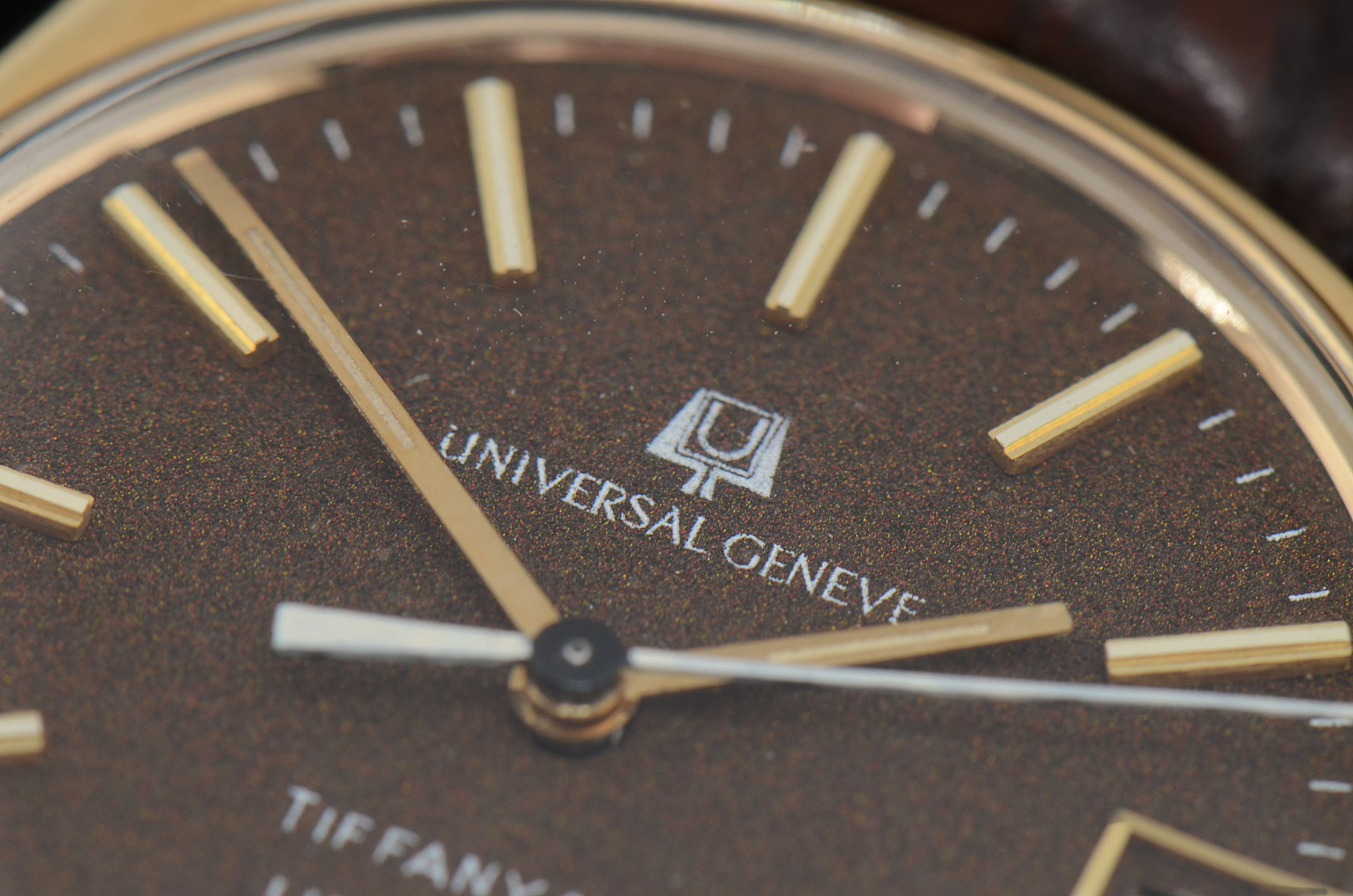 18K Yellow Gold Universal Geneve Unisonic for Tiffany & Co Watch