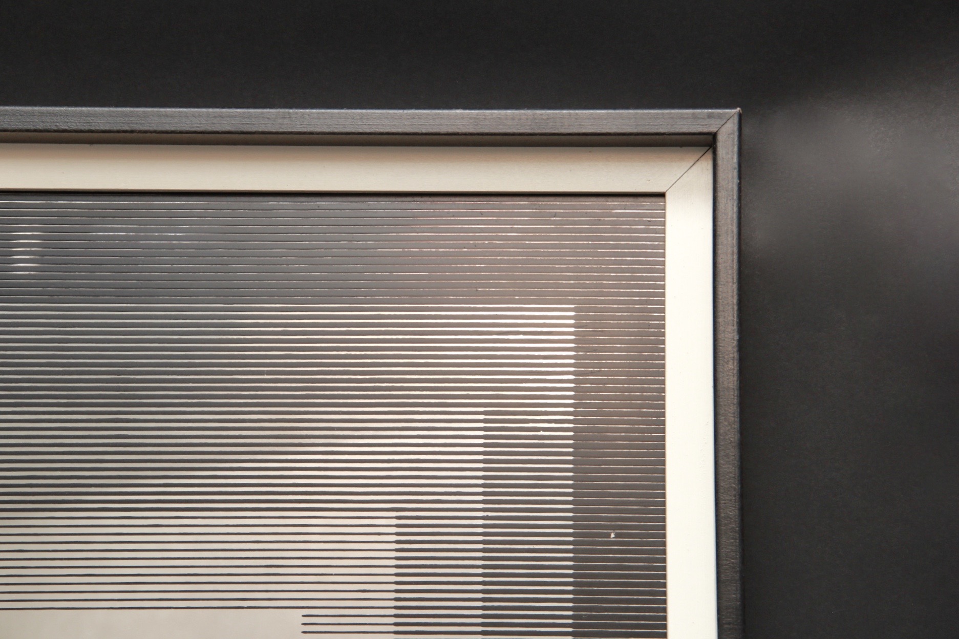 Mid Century Modern Tom Tru Square Mirror