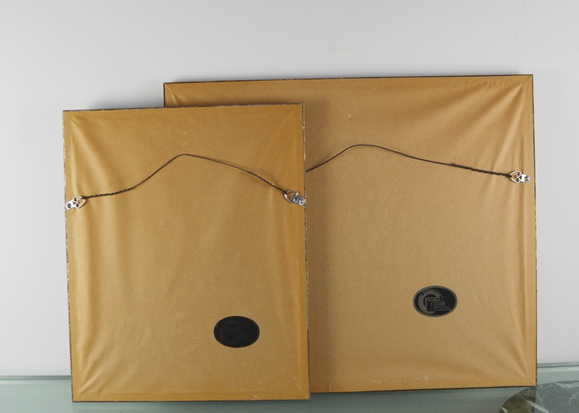 Pair of Elizabeth Luallen Black Ink Drawings