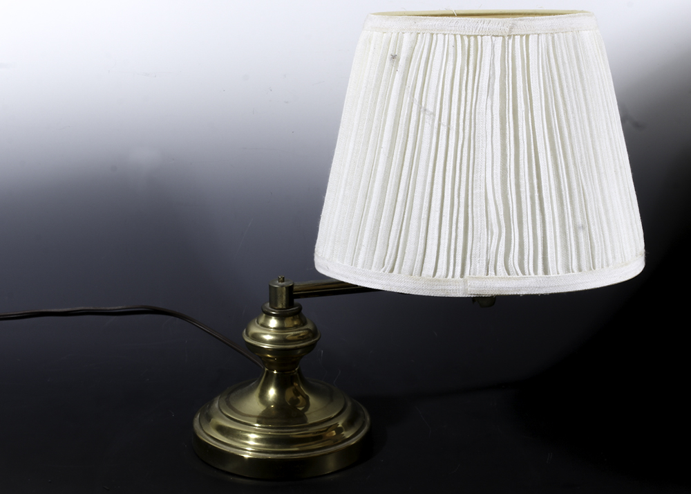 Pair of Vintage Brass Desk Lamps