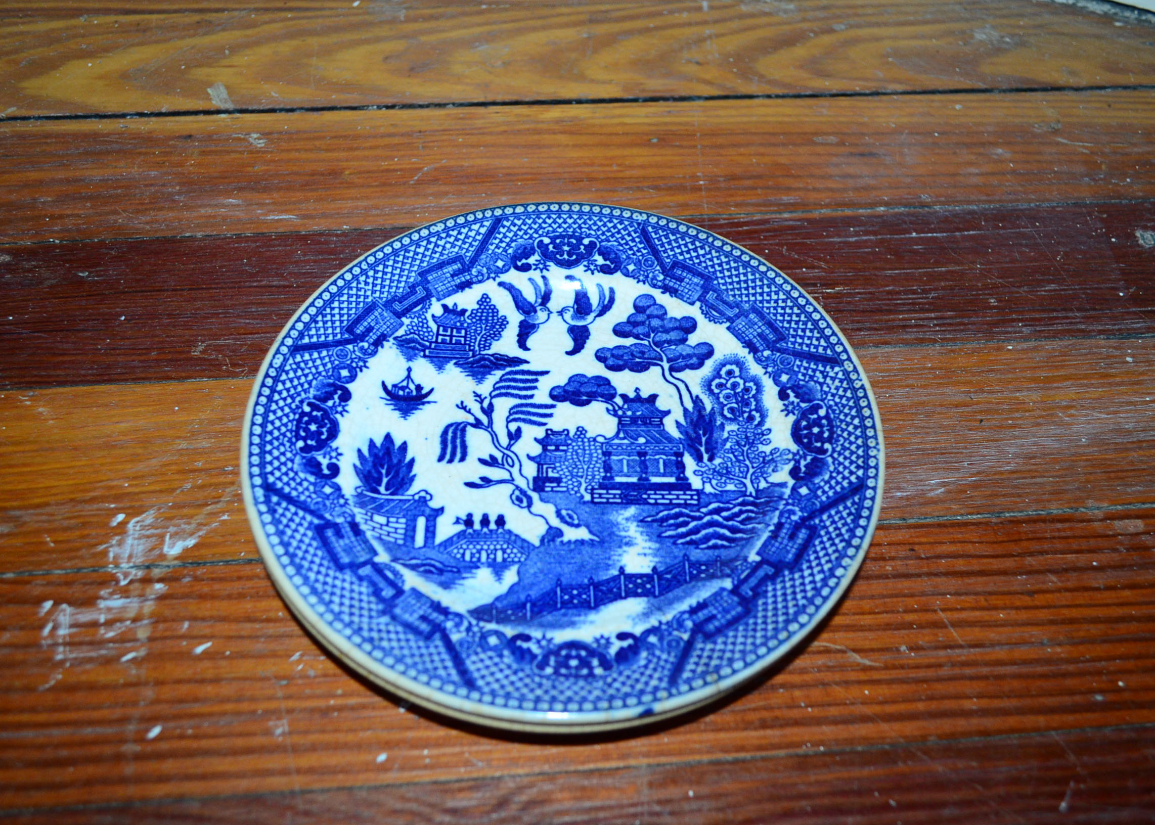 A collection of porcelain blue and white dinner service