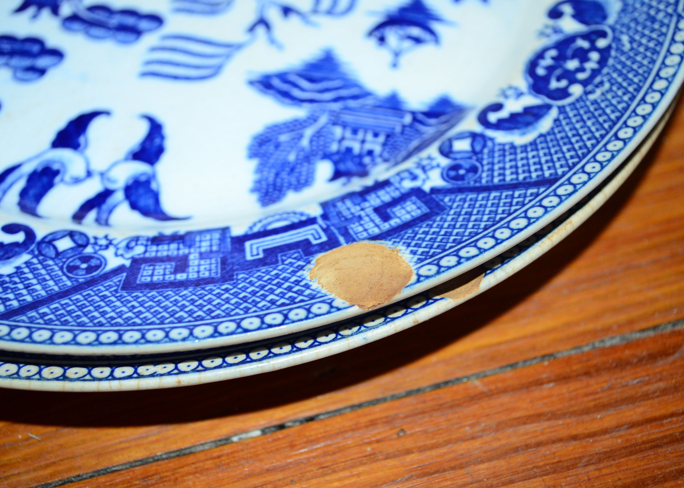 A collection of porcelain blue and white dinner service