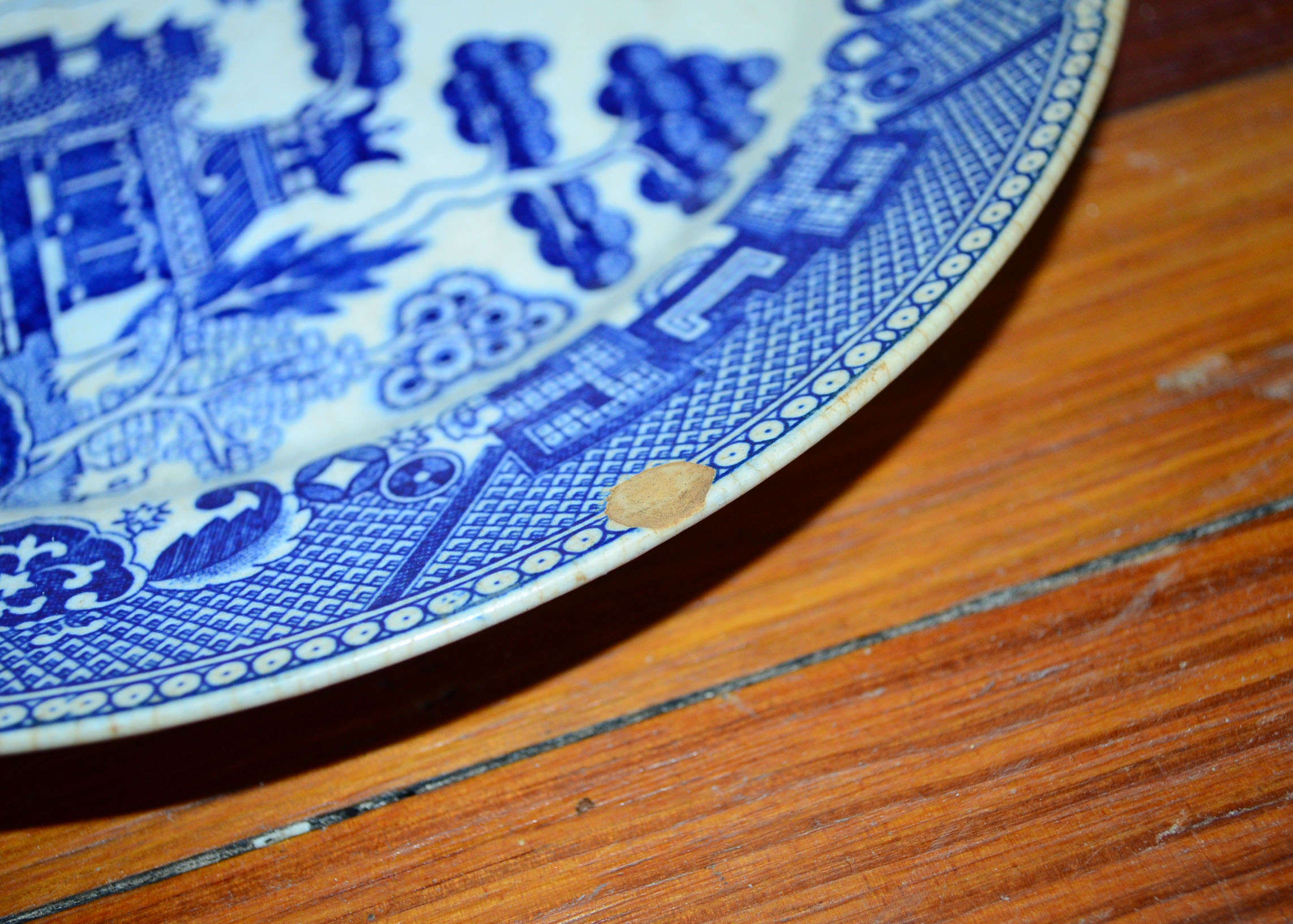 A collection of porcelain blue and white dinner service