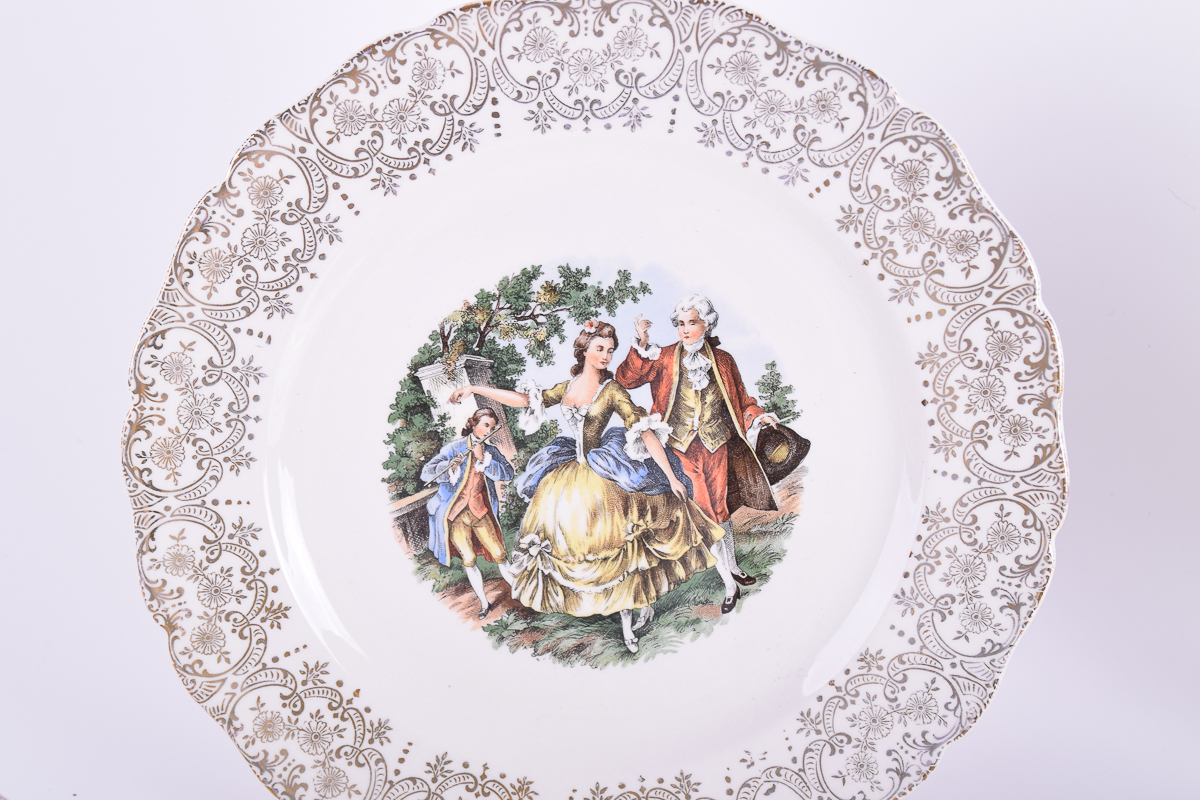 Vintage Royal Queen First Quality Original 22KT Gold Fine China