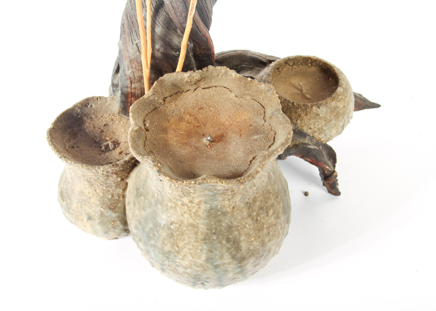 Birch Wood Candle Holder